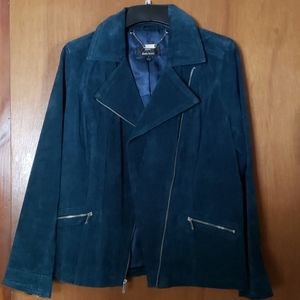 Dennis Basso Suede Jacket